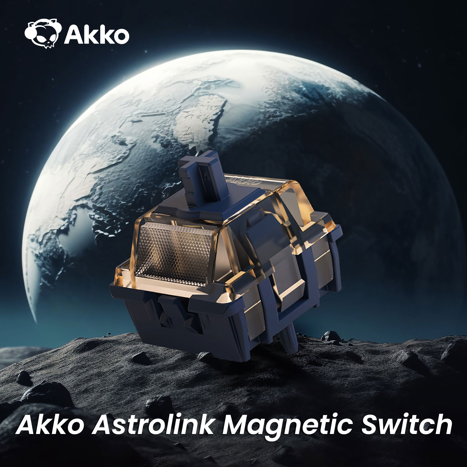 Gaming Keyboard Hall Effect - Akko Astrolink Magnetic Switch High Precision