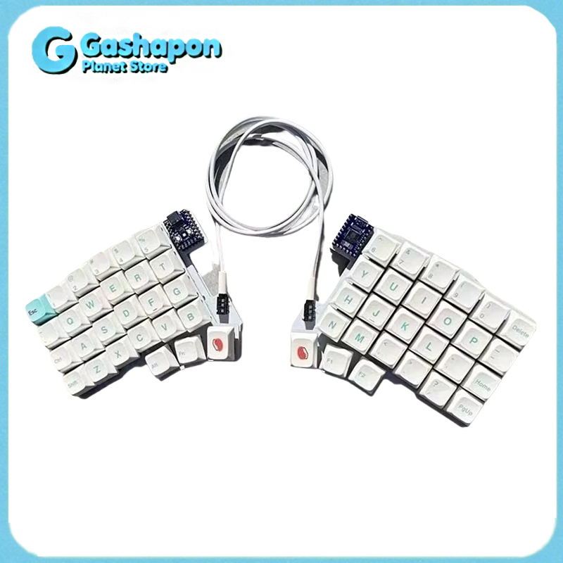 Gaming Keyboard Hot Swappable - Silakka54 Ergonomic Split Mechanical Keyboard Hot