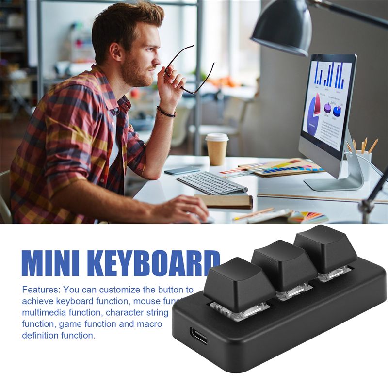 MK321 Progammable Macro Mini K - Gaming Keyboard Mechanical review and price