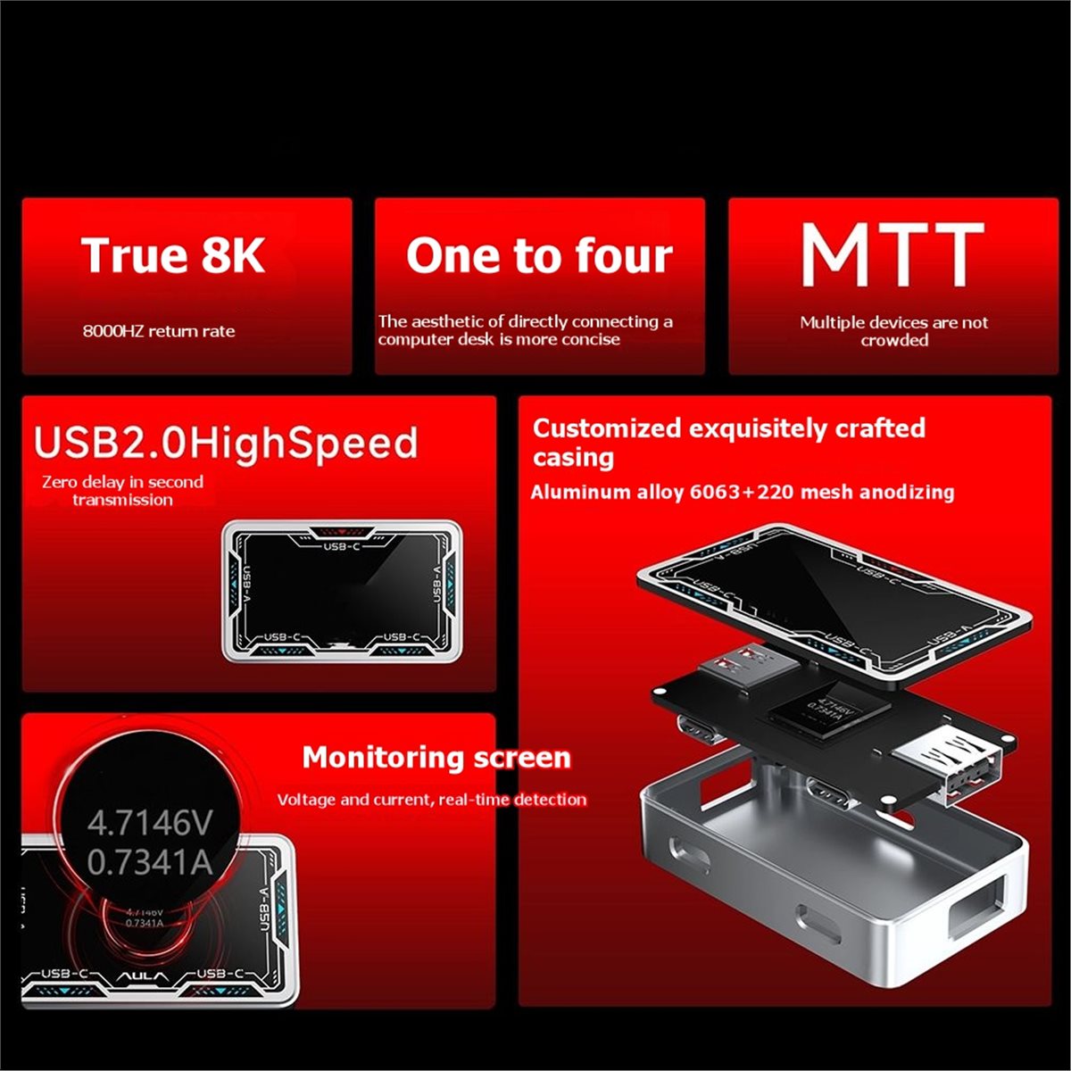 ■★New Arrival Fashion  Gaming  - Gaming Keyboard Splitter review and price
