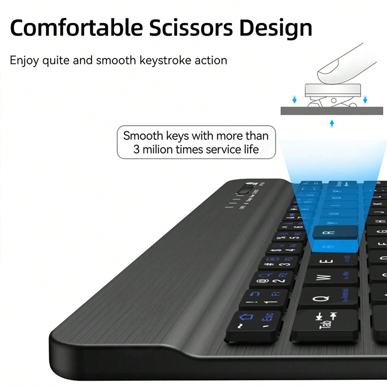 Multilingual Keyboard For Tabl - Gaming Keyboard Mechanical Wireless review and price
