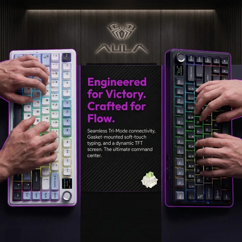 AULA F75 Max Mechanical Keyboa - Gaming Keyboard Hot Swappable review and price
