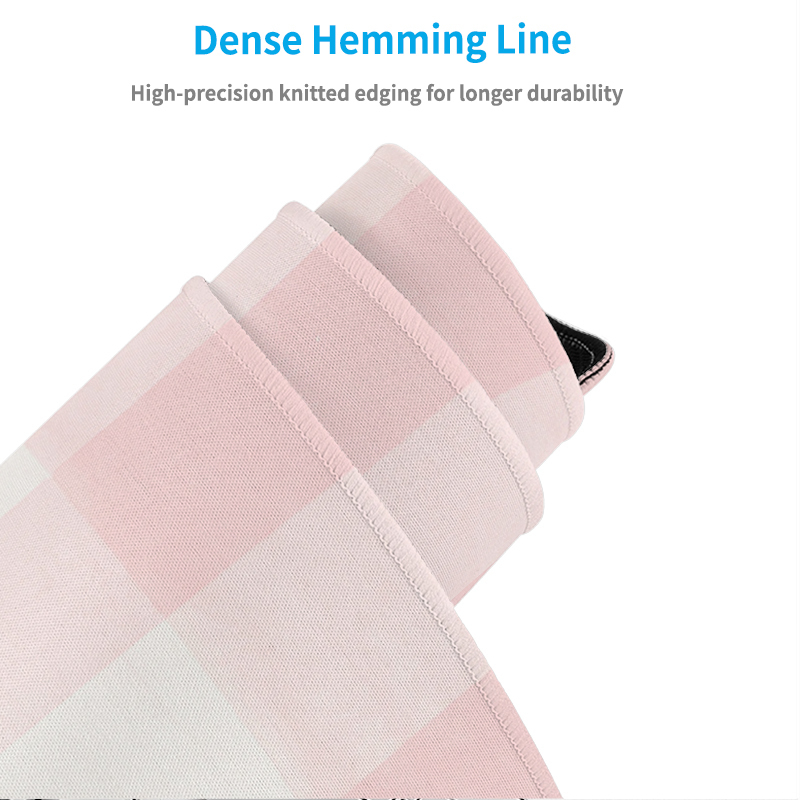 Pink Plaid Mouse Pad Gamer XL  - Keyboard Mouse Bundle Gaming review and price