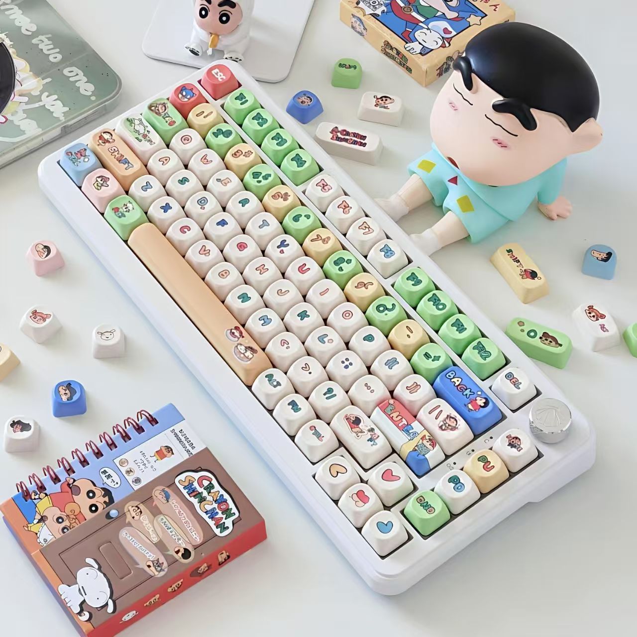 Crayon Shin-chan MOA Keycap Cu - Gaming Keyboard Mechanical review and price