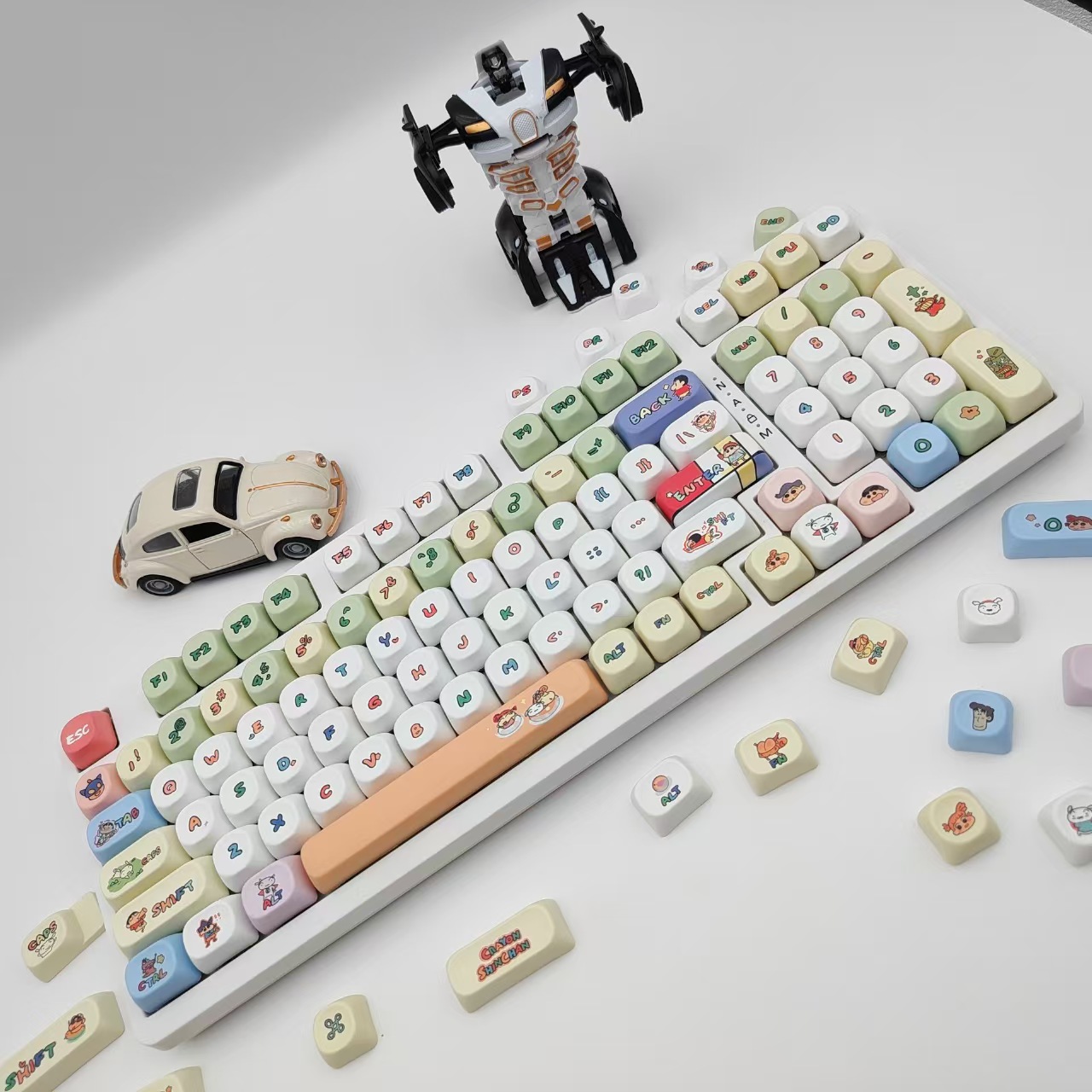 Crayon Shin-chan MOA Keycap Cu - Gaming Keyboard Mechanical review and price