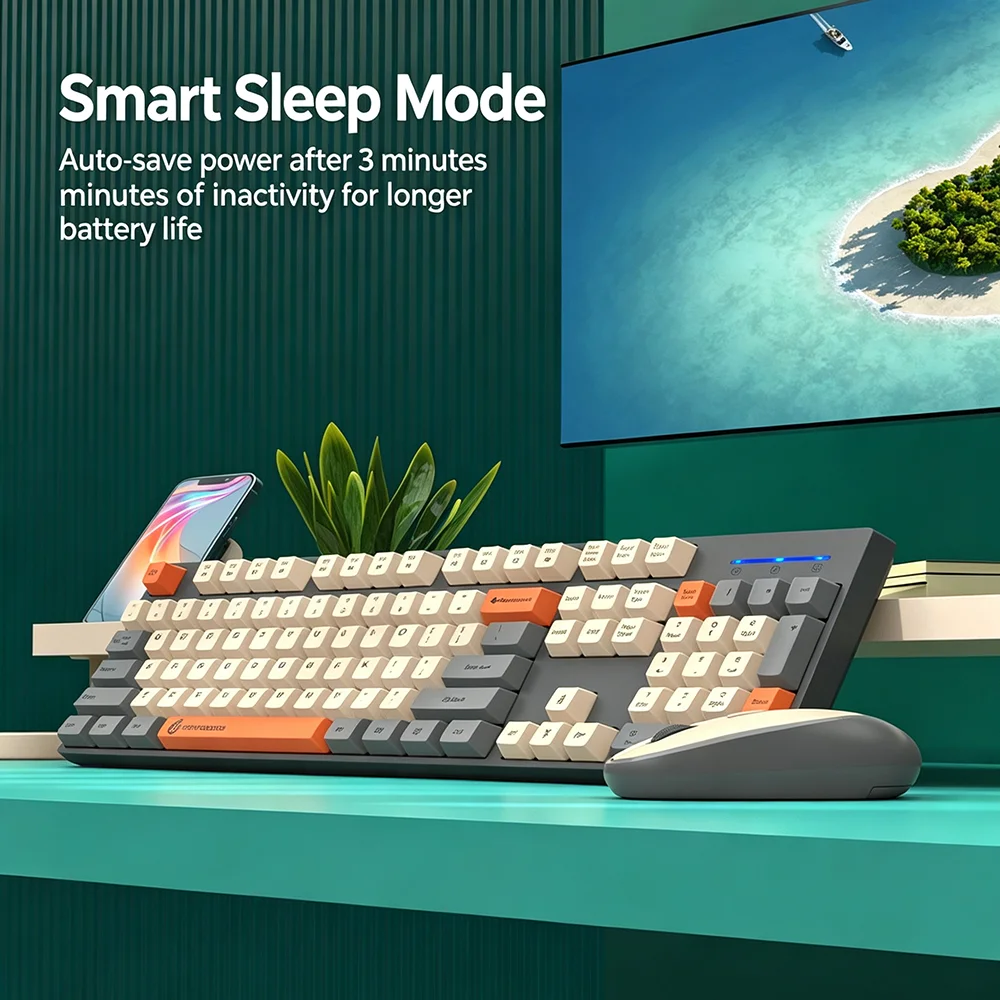 KEBIDUMEI 2.4G Wireless Keyboa - Gaming Keyboard And Mouse Set review and price