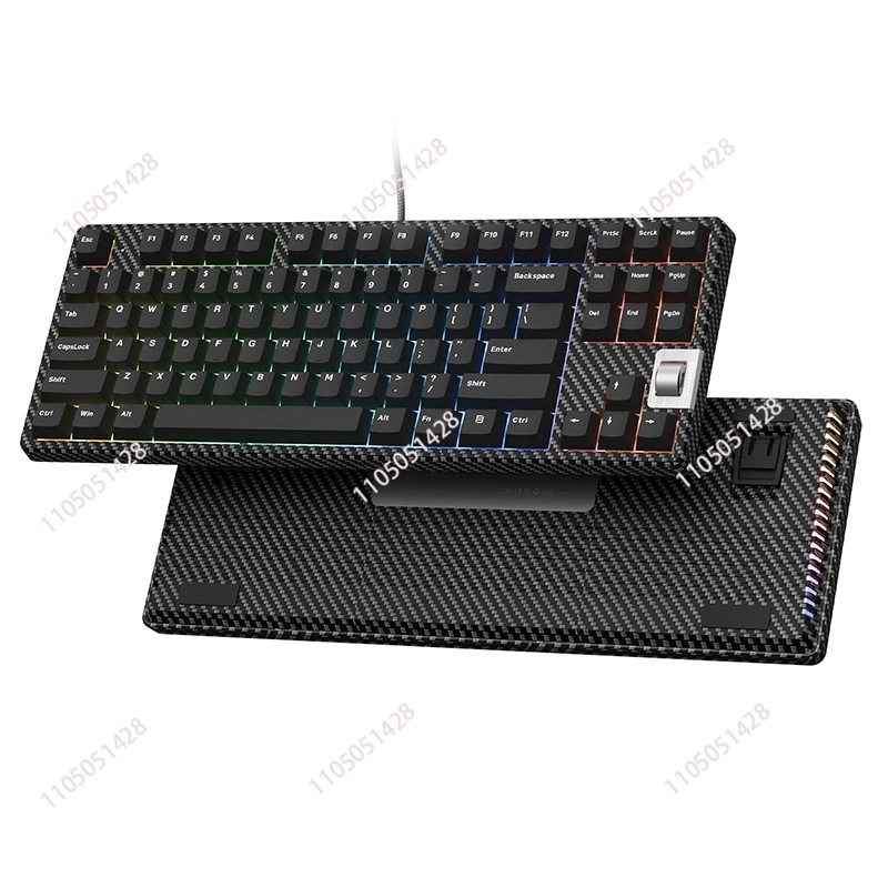 F87 Walnut 75% Wired Gaming Me - Gaming Keyboard Mechanical review and price