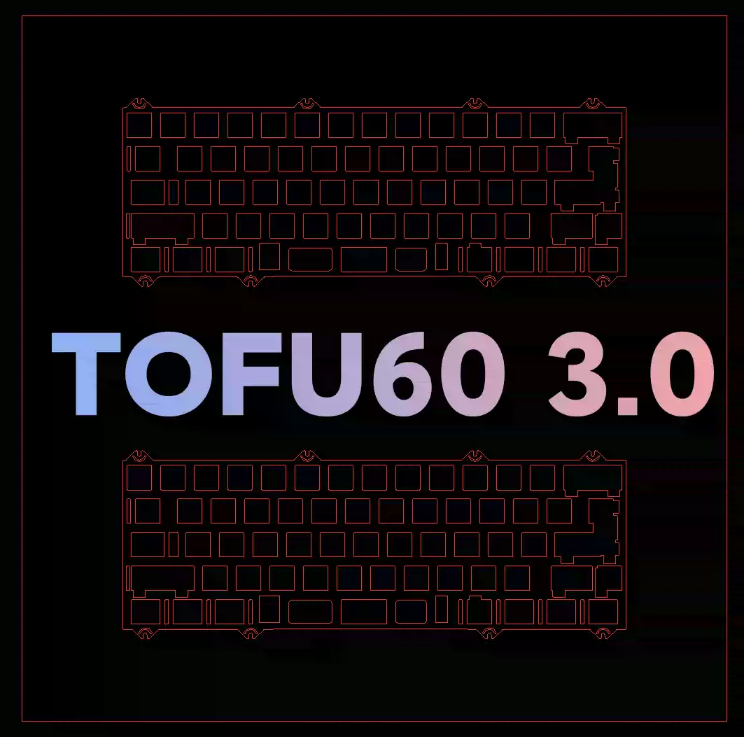KBDFANS TOFU60 3.0 Version Key - Stabilizer Screw In review and price
