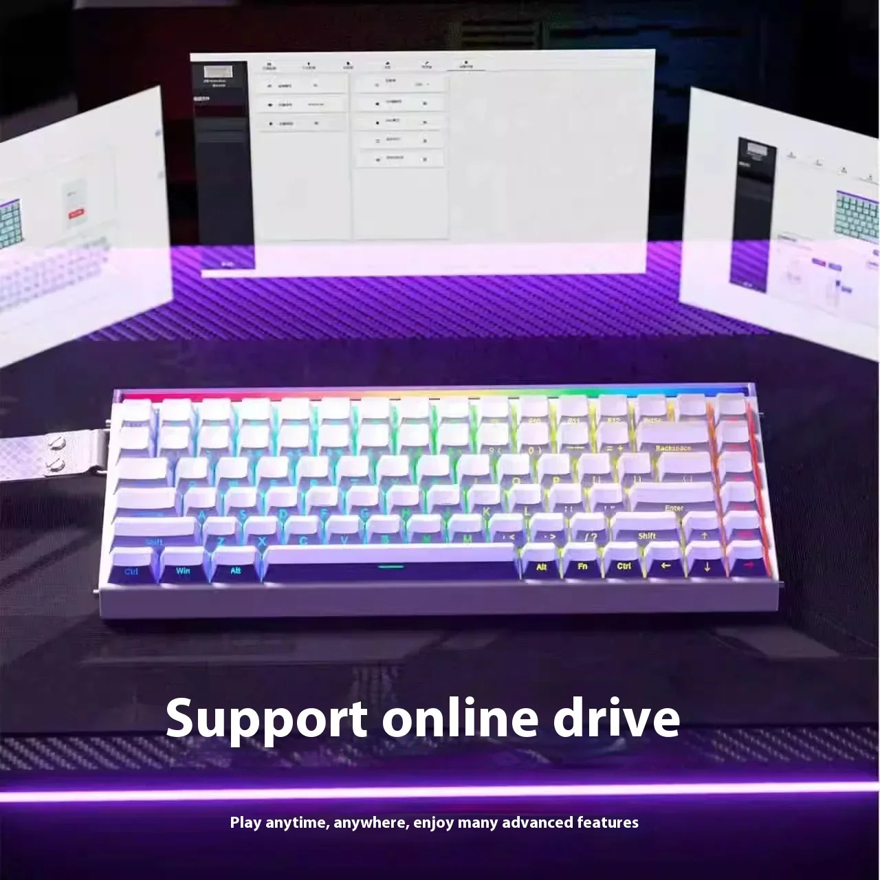 Aula Hero84 He Magnetic Keyboa - Gaming Keyboard Hot Swappable review and price