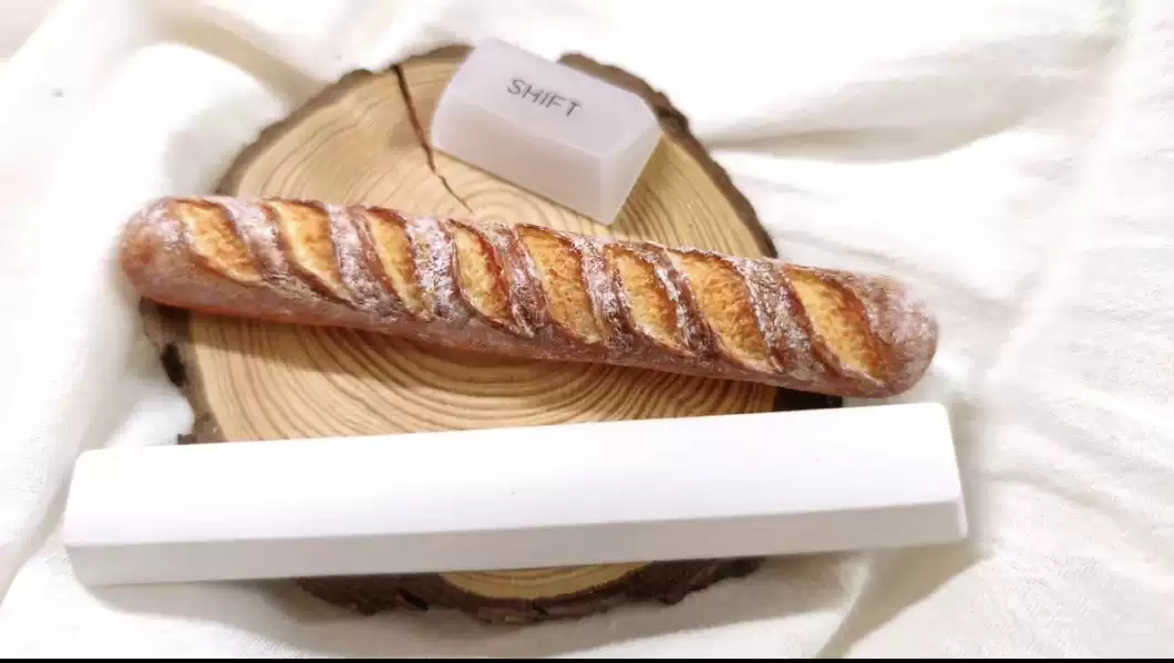 Baguette Food Artisan Spacebar - Gaming Keyboard Mechanical review and price